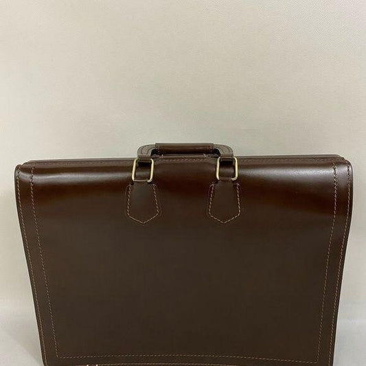 Vtg Korchmar Briefcase Burgundy NWOT with Keys