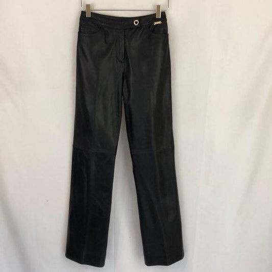 St. John Collection Leather Pants Sz 2