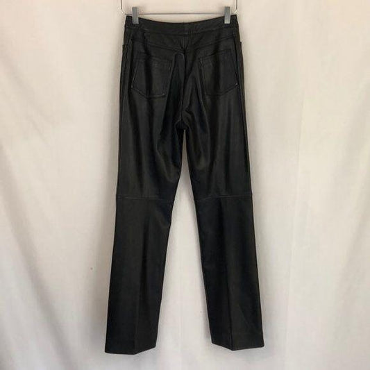 St. John Collection Leather Pants Sz 2