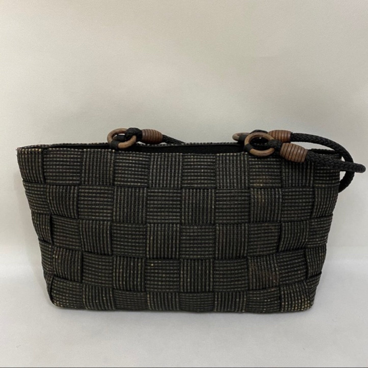 Vintage M & G Bertini Woven Bag Made in Italy