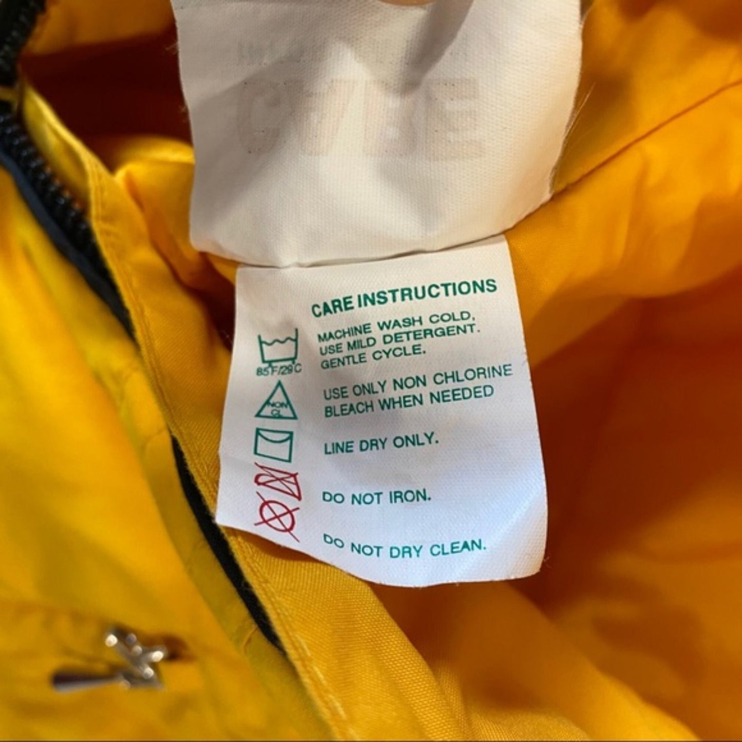 Vtg Obermeyer Yellow Ski Jacket Sz 8