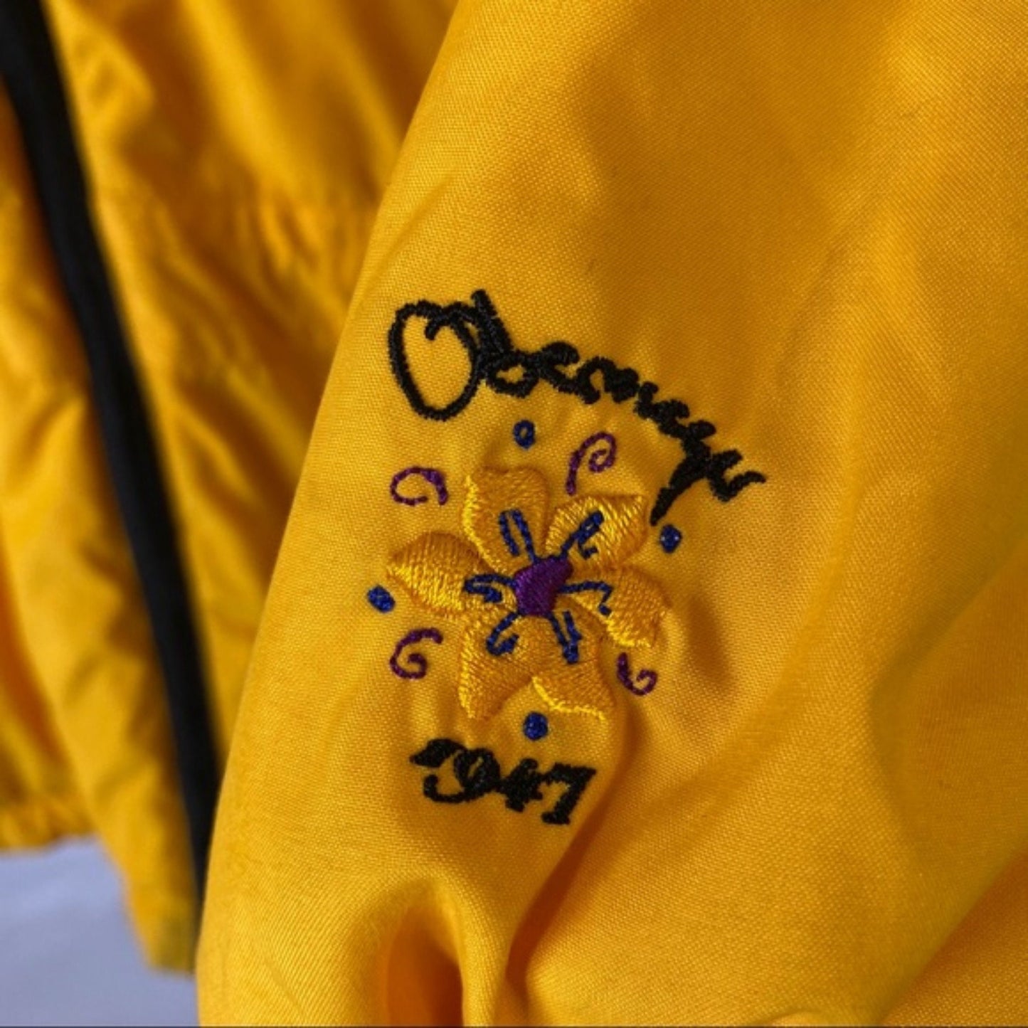 Vtg Obermeyer Yellow Ski Jacket Sz 8