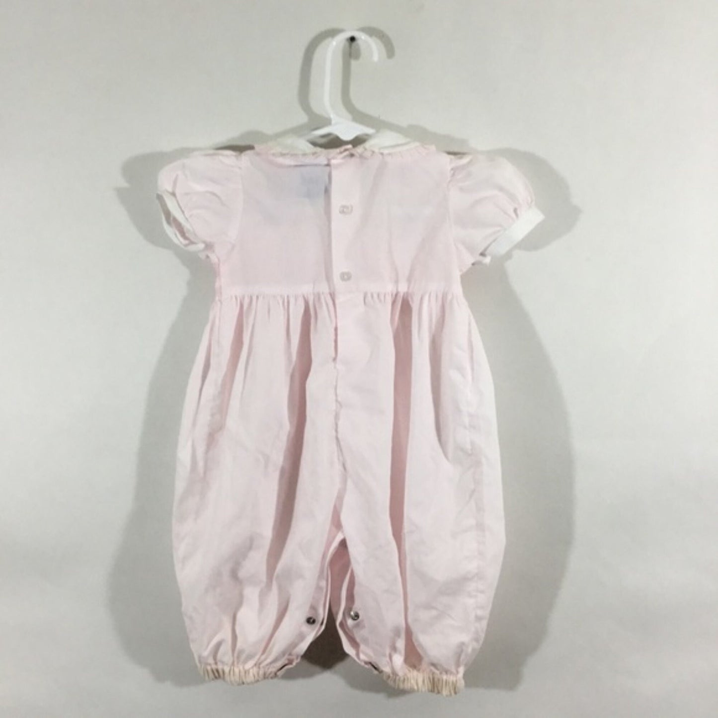 Vtg Carriage Boutiques Smocked Bubble Outfit 6M