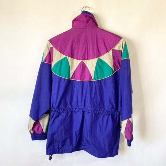 Vtg Fera Ski Wear Nylon Ski Jacket Sz 10