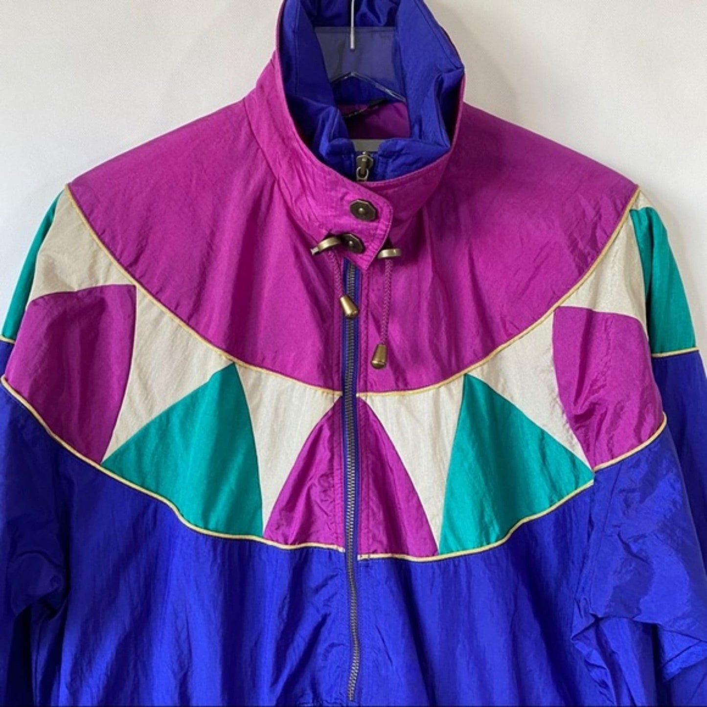 Vtg Fera Ski Wear Nylon Ski Jacket Sz 10