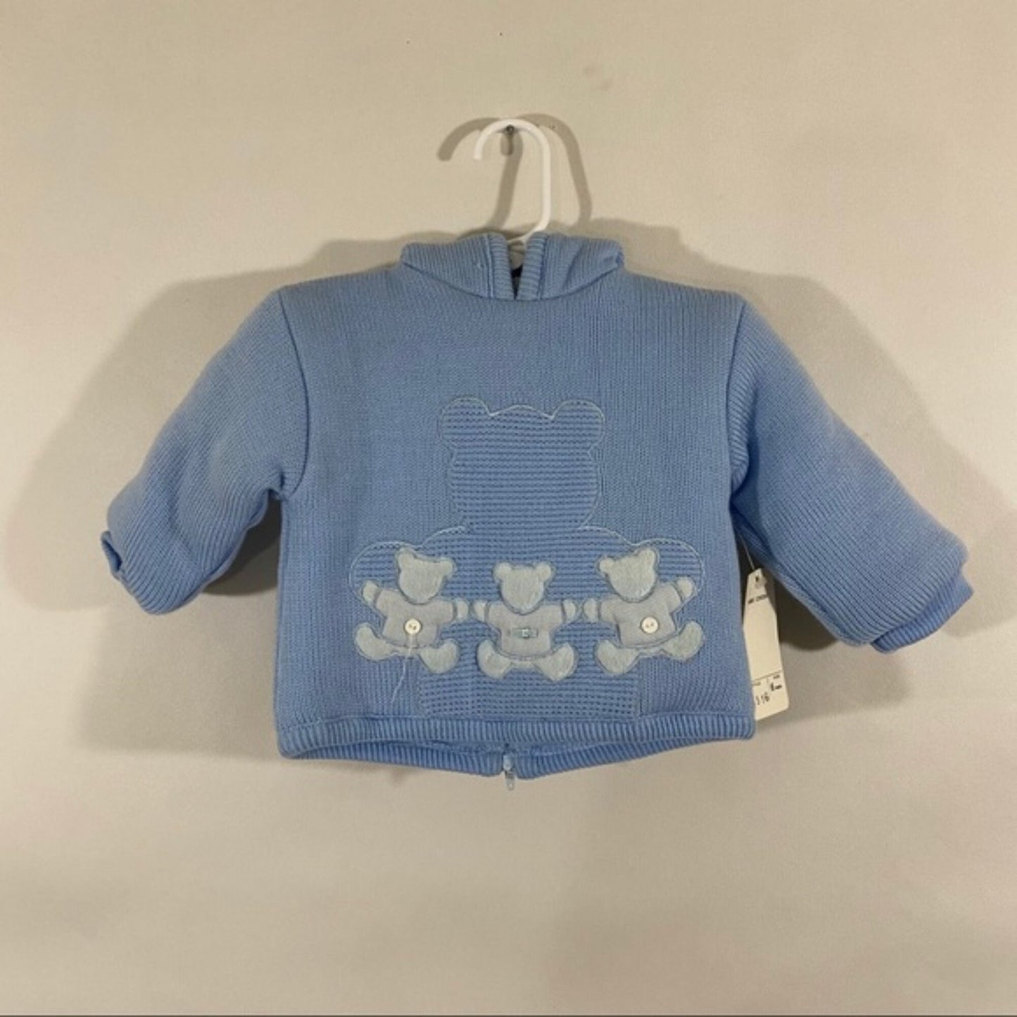 Vtg Carriage Boutiques Boys Sweater Coat Sz 6M