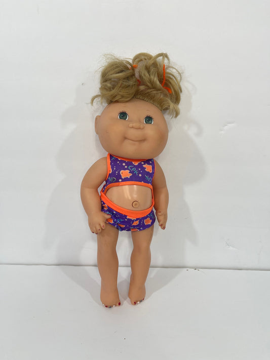 Cabbage Patch Kids Kick N Splash Alexia Jessie Talking Doll 1996