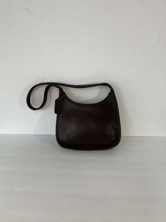 Vtg 90’s Coach Ergo Mini Zip #9020 Hobo Bag Brown