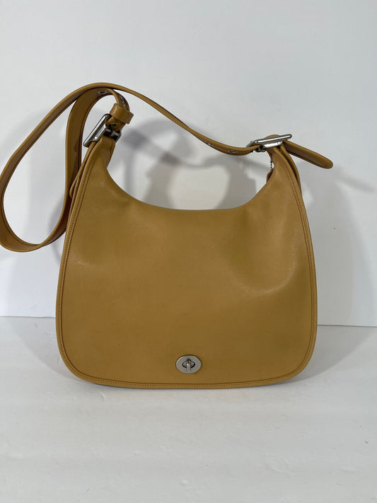 Coach Vintage Legacy Crescent Flap Hobo Shoulder Saddle Bag #9718