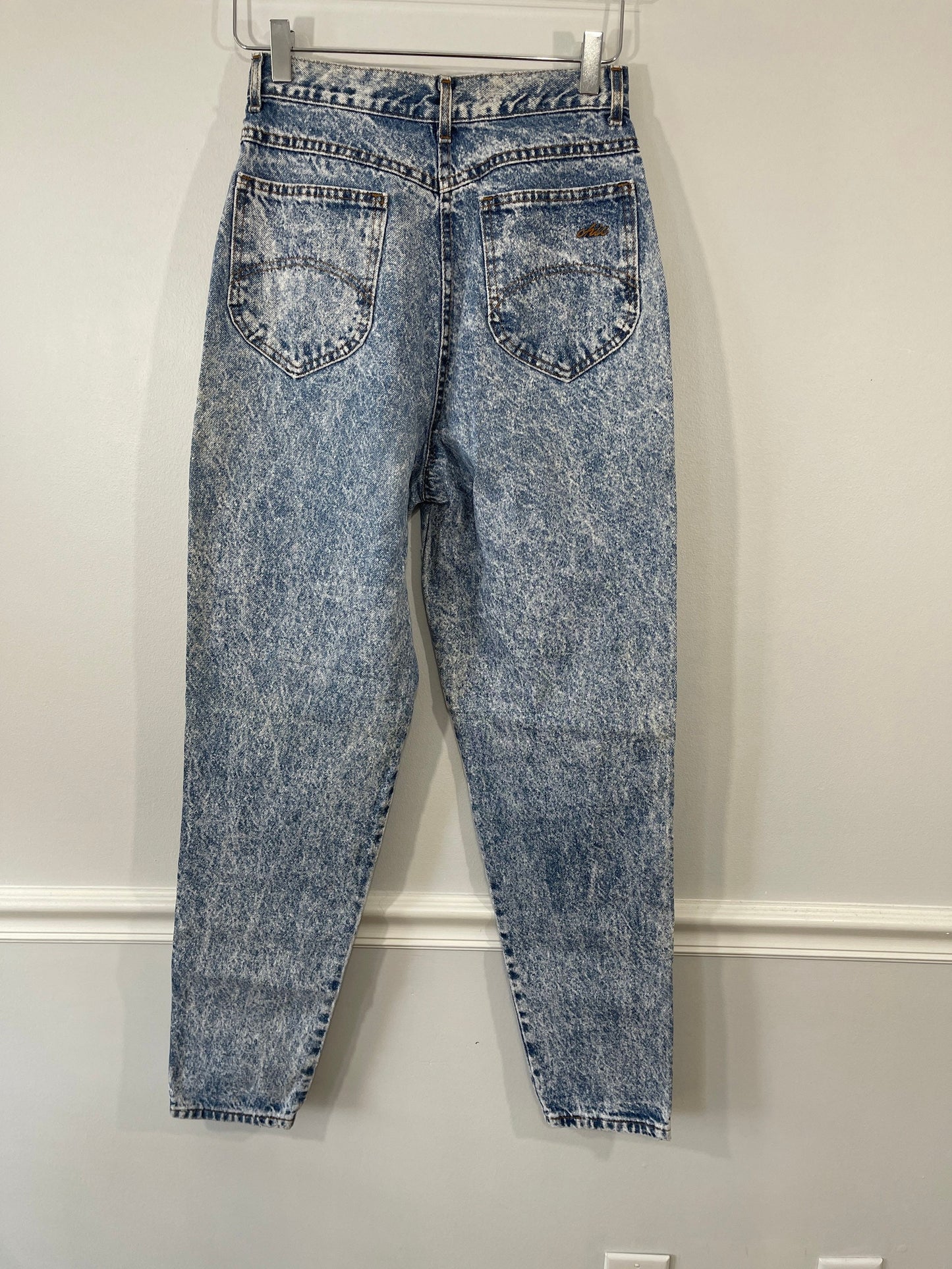 Vtg 1980’s Stone Wadhed  High Waist Mom Chic Jeans Sz Small