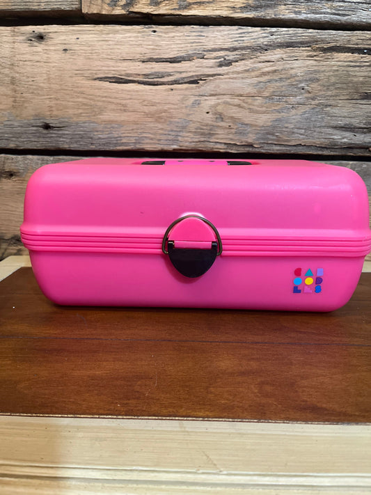 Vtg Caboodle Makeup Case Storage Container