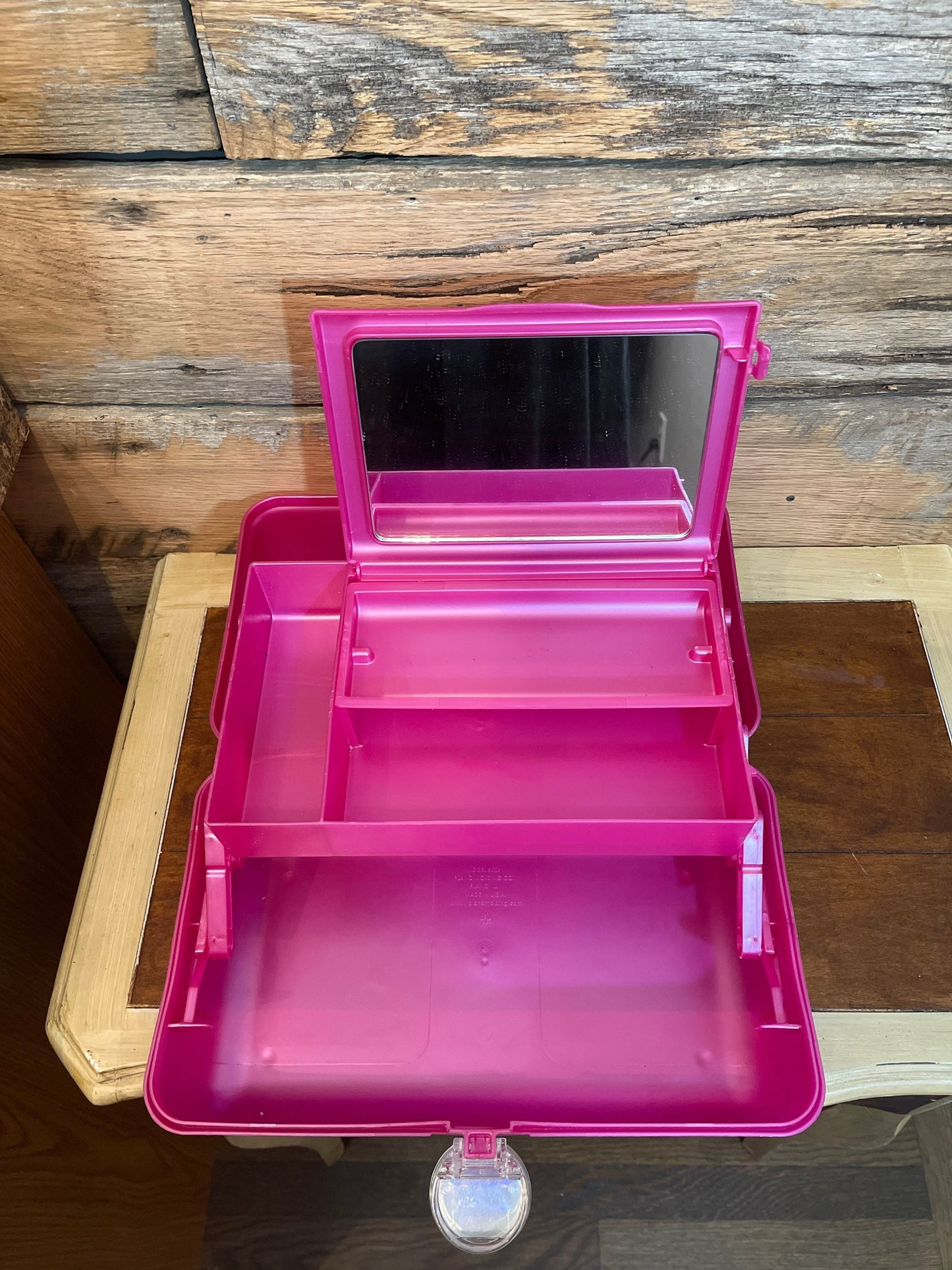 Vtg Caboodle Makeup Case Storage Container