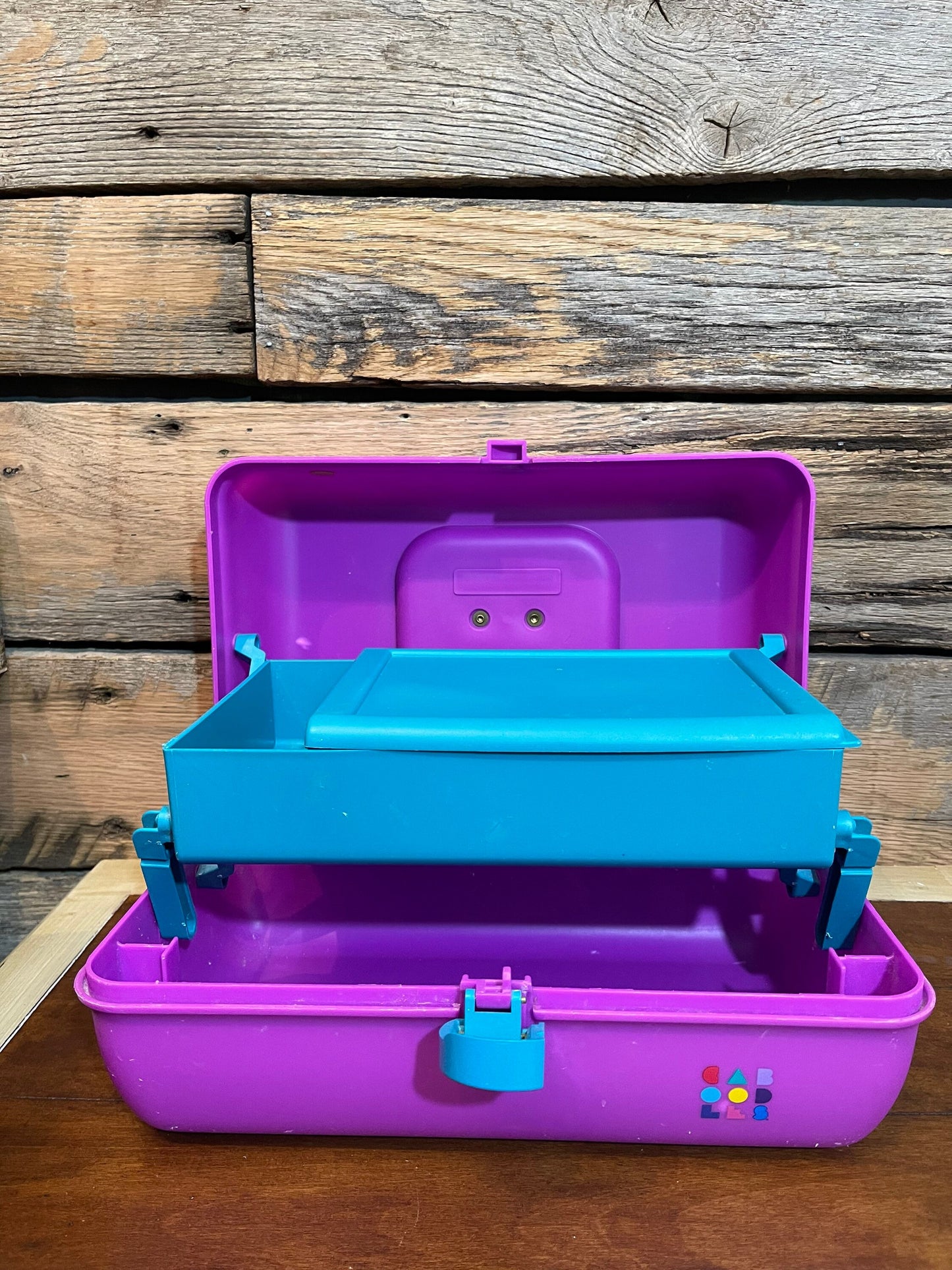 Vtg Caboodle Makeup Case Storage Container