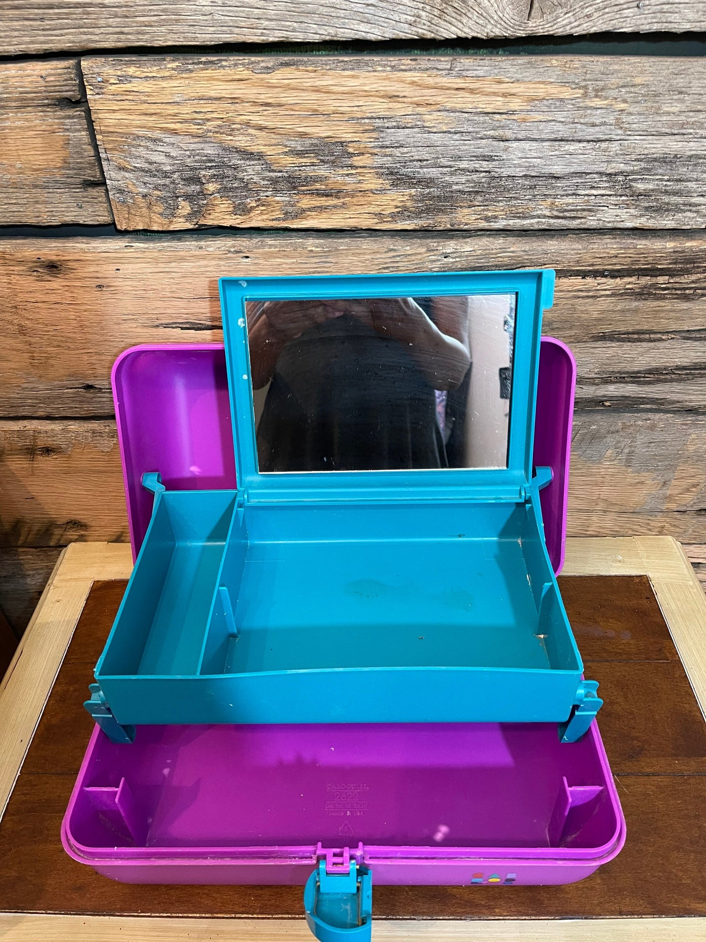 Vtg Caboodle Makeup Case Storage Container