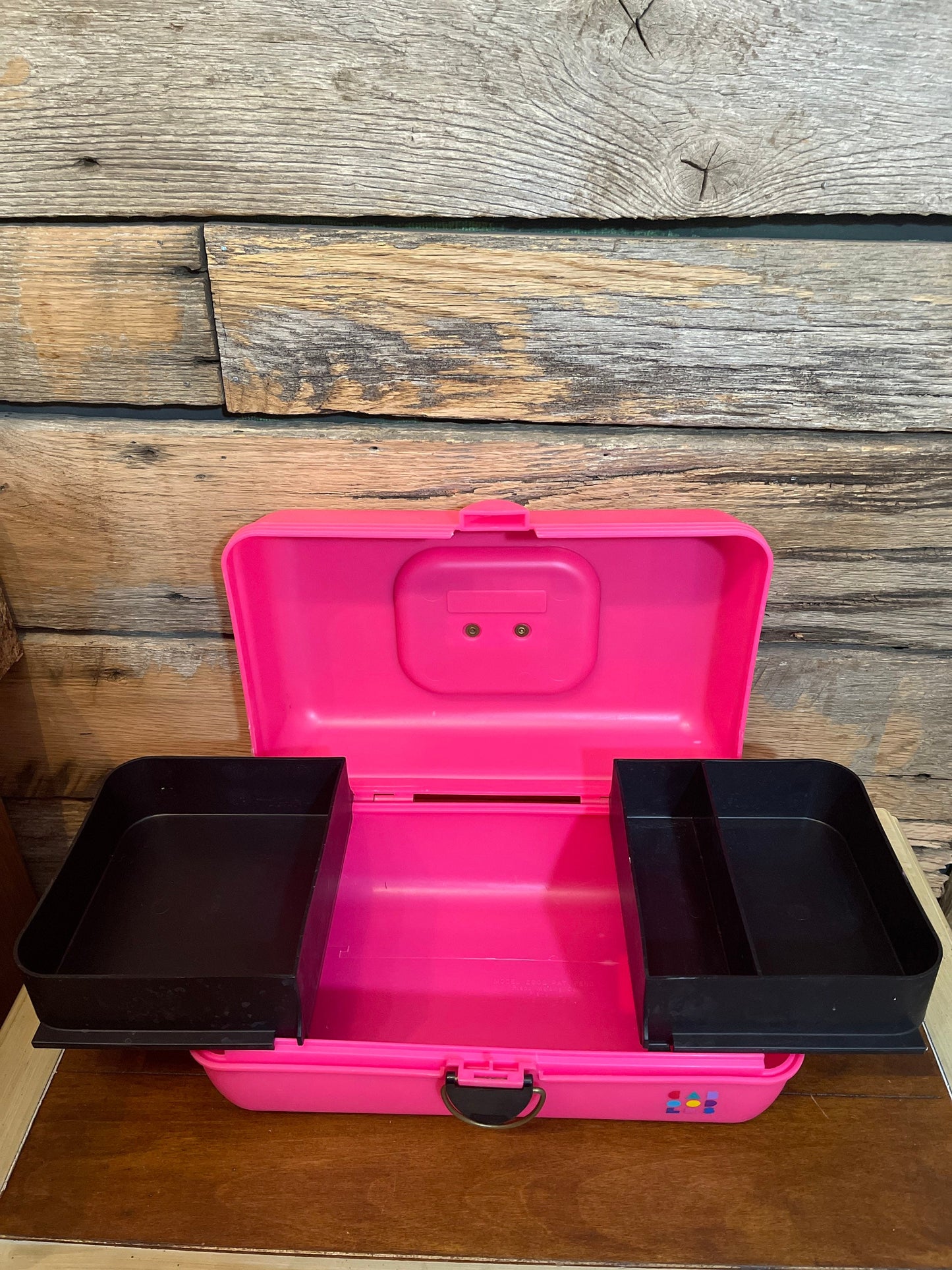 Vtg Caboodle Makeup Case Storage Container