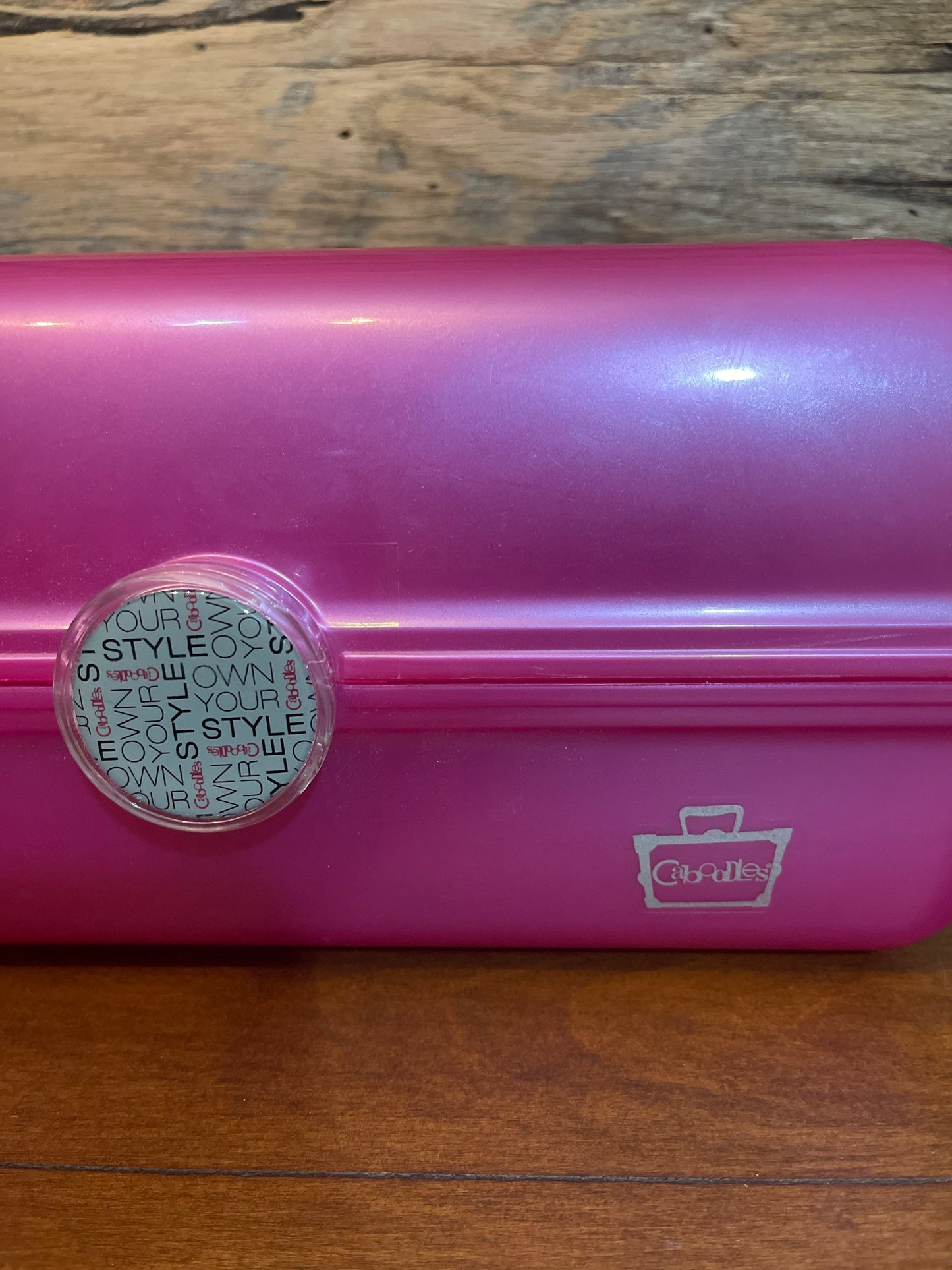 Vtg Caboodle Makeup Case Storage Container