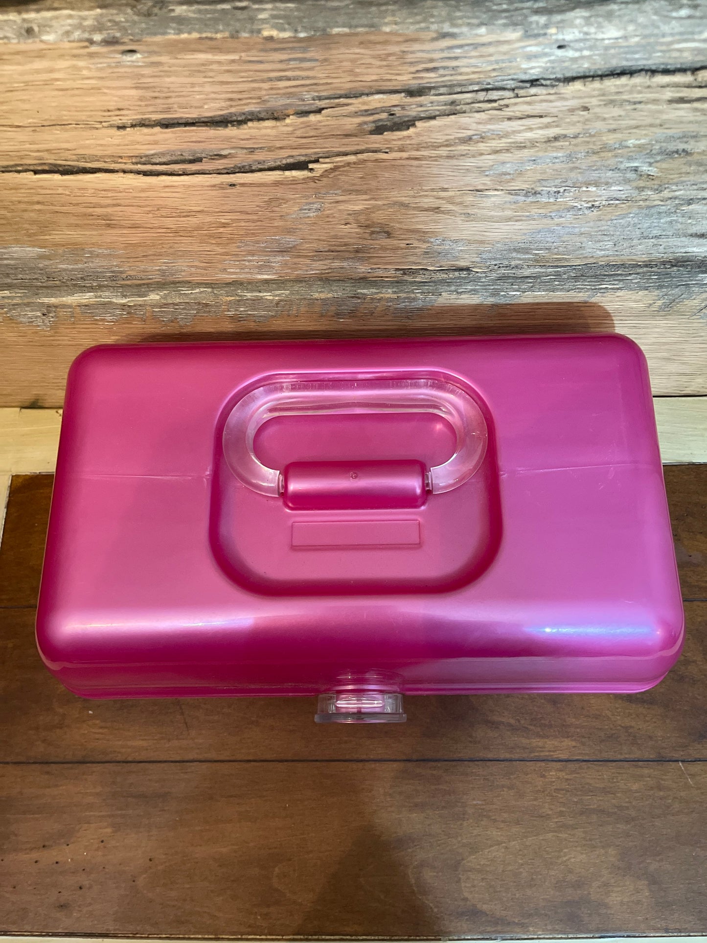 Vtg Caboodle Makeup Case Storage Container